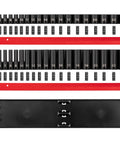 Three Eighths Inch Drive 6 Point Impact Socket Set With Rails 38 Piece Includes Shallow And Deep Sockets From 6 To 24 mm