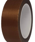 Nonstick PTFE Glass Cloth Tape Five Mil Thick Three Quarters Inch Wide Thirty Three Yards High Temperature Adhesive roll