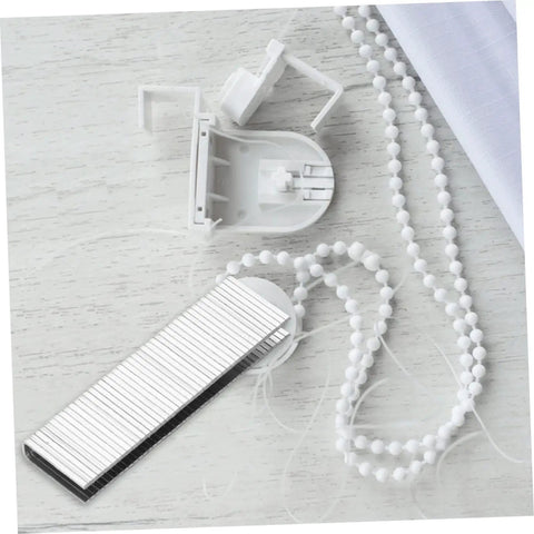 Straight Up Solid Plantation Shutter Repair Kit With Forty Pieces Tilt Rod Nails And Indoor Window Louver Fix Tools For Quick Hassle Free Home Upkeep Good including tilt rod and fixing accessories.