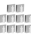 Hassle Free Shutter Repair Pins And Blind Slat Connectors For Plantation Windows and Wood Blinds with Tilt Rod Clips.