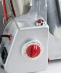 Close-up of control dial on Stainless Steel High Speed Swing Type Grain Grinder Machine For Grinding Grains And Spices At Home