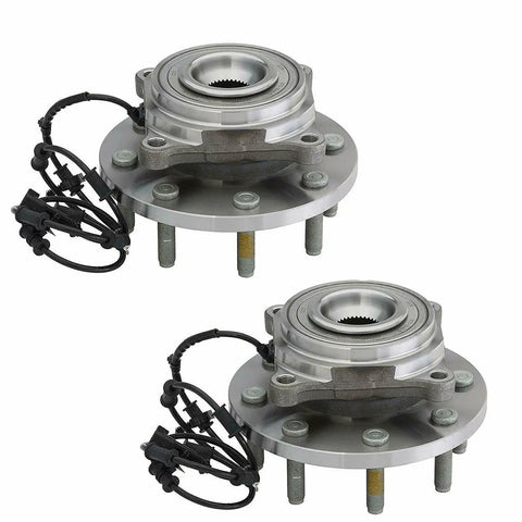 Heavy Duty Smooth Rollin Wheel Hub And Bearing Assembly For Ram 2500 3500 2012 To 2013 Models Front Left Or Right Side Replacement Unit with wires.