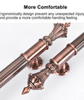 Sturdy Stainless Steel Rustic Door Pull Handle for Sliding Doors, 80 cm, antique look, ergonomic design