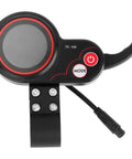 Thumb Throttle With Display 48V TF 100 Panel For Kugoo M4 Electric Scooter, waterproof ABS, showing speed gear power