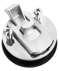 Rock Solid 2 Inch Boat Slam Latch With Smooth Lift Handle For Deck Hatches Marine Grade 316 Stainless Steel flush lock top view