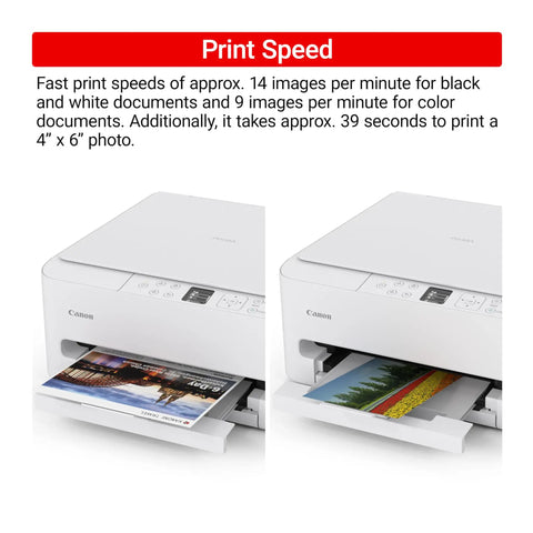 All In One Wireless Color Inkjet Printer With Duplex Printing For Home Use, Budget Friendly And Easy To Run, showing print speed