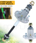 Pro Grade Heavy Duty Spindle Assembly Replaces GY21099 for John Deere 54 Inch Mower, double sealed bearings for smooth operation.