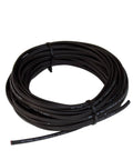 Coiled 100 Foot Low Voltage 16 Gauge Wire For Outdoor Gates And Accessory Installations Direct Burial Ready UV Treated Black Cable