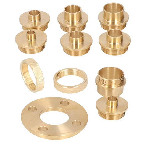Premium Brass Router Template Guide Kit With Lock Nut And Adapter Precision Bushing Set For Dovetail Hinge And Pattern Routing parts set