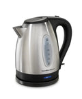 Electric Tea Kettle 1.7 Liter Cordless Boiler With 1500 Watts For Fast Boiling Auto Shutoff And Boil Dry Protection Stainless Steel Ideal For Tea And Coffee Easy Pour No Fuss