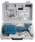 Heavy Duty Pneumatic Air Pop Rivet Gun With Hard Case delivers pro grade high speed power set in a sturdy carrying case with accessories.