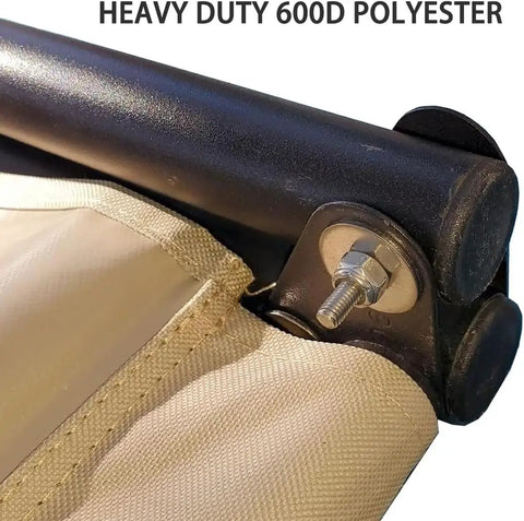 Heavy Duty Patio Swing Seat Support Cushion Cover Fits 2 To 3 Seaters, Waterproof And UV Resistant, 600D Polyester Detail