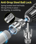 Dual Function PVC Pipe Threading Tool For Internal And External Threads 1/2 And 3/4 Inch Dies Electric Drill Compatible close-up