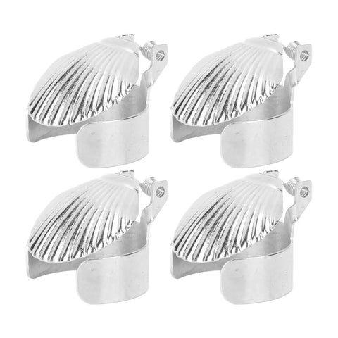 Automatic Candle Extinguisher Timer Kit With Self Extinguishing Tech For Cozy Home Vibes And Chill Lighting Easy Install Solid 4 Piece Gift Set showing four heavy grade iron extinguishers.