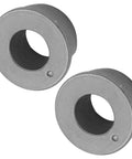 2 Pack Front Wheel Bushing Bearings Compatible With John Deere La145 La150 La155 La165 La175 E170 Lawn Tractors Heavy Duty Replacement Gx10059 M123811 in silver metal finish.