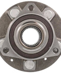 Premium Front Wheel Hub Bearing Assembly Fits 16 To 23 Cadillac And Chevy Models with sealed ball unit and lug bolts.