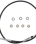 72 Inch Universal Control Cable For 5200 Series PTO Valves Ideal For Dump Trucks Durable Hand Control With Stainless Rod