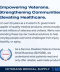 Empowering Veterans Medical Supply with a focus on quality healthcare and support for individuals overcoming challenges.