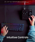 Pro Level Audio Mixer Interface For Streamers And Creators With Easy To Use Controls And Studio Quality 24 Bit 96 KHz Sound