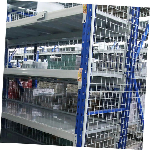 Built Tough Carbon Steel Pallet Racking Safety Clips 20 Pack Galvanized Pin Hardware For Heavy Industrial Warehouse Shelving and Roof Rack Storage Setup on metal shelving.