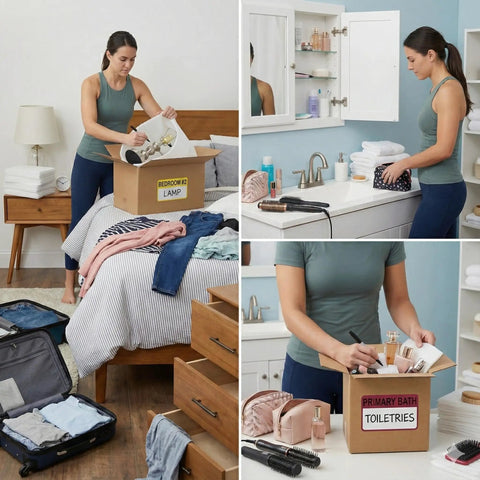 Sweet 570 Piece Foam Packing Supplies Kit for Moving Includes 270 Cushion Foam Pouches and Sheets in Four Sizes Along with 300 Writable Moving Labels to Protect All Your Dishes Glasses and Fragile Gear from Cracks during a Big Relocation Gig.
