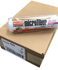 R523 9 Inch Microfiber Paint Roller Covers Three Eighths Inch Nap Pack Of 12 displayed on a box