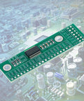 Expandable 16 Bit GPIO Board With I2C For Robotics And Smart Hardware, Cascadable GPIO Expansion Up To 128 Ports on circuit background