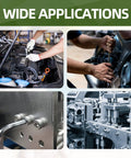Wide applications of Twenty Piece M8 Hex Socket Head Cap Screws With Allen Wrench Black Oxide Finish in automotive repairs.