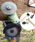 Turn Your Drill Into A Grinder With This Conversion Kit, Dual Size Mandrel Arbors 6mm And 10mm, Accessories Shown