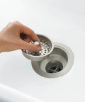 Duostrainer Sink Strainer With Tailpiece For Most Standard Kitchen Sinks, Solid Brass Construction, Open And Close Basket Stopper
