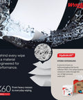 GeneralClean X60 Multi-Task Cleaning Cloths Pop-Up Box 118 Sheets per Box, 10 Boxes, 1,180 Total Sheets packaging and material detail