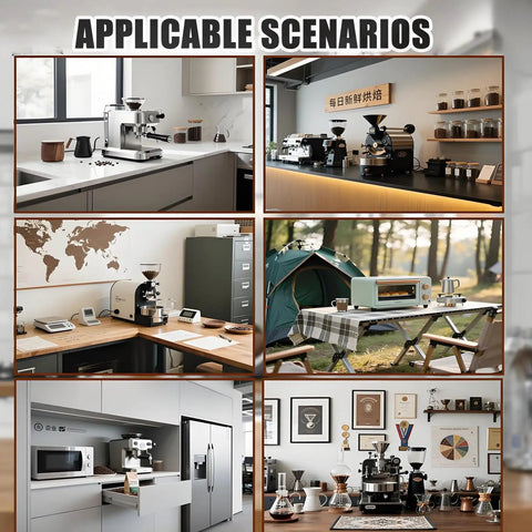Legit Smokeless Automatic Coffee Bean Roaster And Straight Up Hassle Free Electric Roasting Machine for home and café setups.