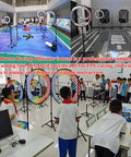 Drone Racing Obstacle Course Kit For Outdoor Practice, DIY Track Builder For Drones Up To Sixty Centimeters in school setting