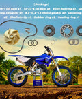 Water Pump Fix Kit for Yamaha Wr250f Yz250f 2001-2013 parts set including impeller, seals, and bearings for dirt bike maintenance.