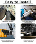 Universal Steering Rack Boot Kit DIY Friendly Pro Grade Inner Tie Rod Boots For Rack And Pinion installation process