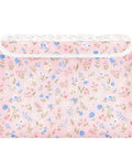 Game Changing Foldable Storage Bin With Ergonomic Handles And Lock Down Lid For Bedroom Organization Heavy Duty Collapsible Organizer Box that features a floral design.