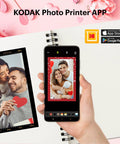 Dock Plus 4x6 Photo Printer For iPhone And Android, Bluetooth Printer With Built In Dock, Grab And Go Instant Color 4x6 Prints