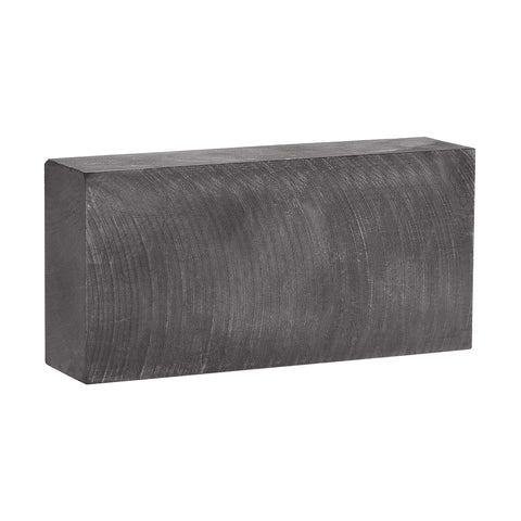 Graphite Plate For Experimental Electrolysis And Electroplating Projects 48mm By 100mm By 25mm Pro Grade Blank Block With High Density