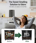 Electric Kitchen Compost Bin For Indoor Countertop With 3 Modes, Odor Free Carbon Filter System in modern kitchen setting