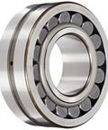Heavy Duty Spherical Roller Bearing 22318 C3 Explorer with steel cage, 90 mm bore, 190 mm diameter, for industrial use.