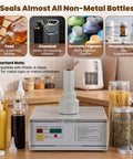 Handheld Induction Sealer For Flat And Spout Caps 10 To 50 mm Portable Bottle Finisher 110V sealing various non-metal containers.
