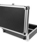 Rock Solid Portable Aluminum Alloy Toolbox With Lockable Handle And Ample Hardware Storage Featuring Sleek Modern Design, opened view.