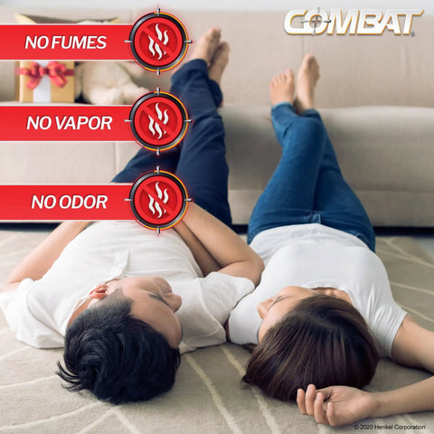 A couple relaxing on a carpet, promoting Baddest Roach Killing Gel For Indoor Outdoor Use That Delivers A Straight Up Colony Eradication With A Clean Apply Syringe And Hella Long Lasting Formula To Put These Creepy Goober Bugs To Rest.