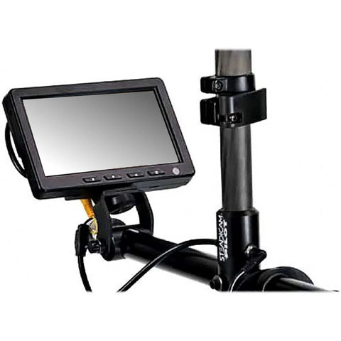 Pilot AA Camera Stabilization System with 5.8 Inch LCD Monitor and expandable post sled, lightweight and balanced setup.