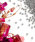 100 Pack Heavy Duty 316 Stainless Steel Mixing Balls 5MM Slick Round Bearings For Paint And Nail Polish Shakers Tough As Nails No Fuss DIY Gear with nail polish bottles.