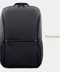 Sustainable Laptop Backpack Engineered For 16 Inch Devices Holds 18 Liters Of Top Grade Gear While Delivering Water Resistant Durability And Smooth Daily Vibes, black design, features mesh pockets