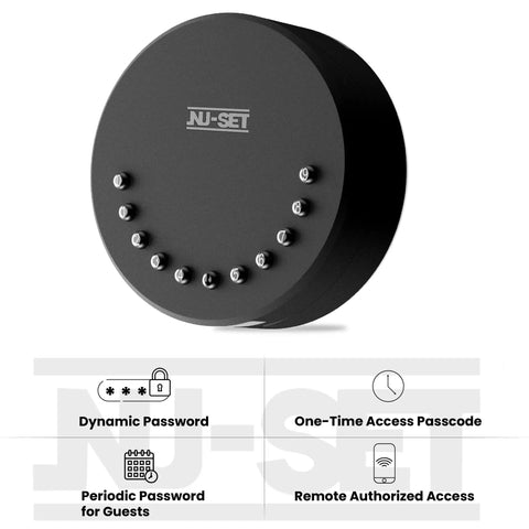 Smart Box Series Wall Mounted Electronic Combination Lock Box Weather Resistant Metal Safe with digital keyless access