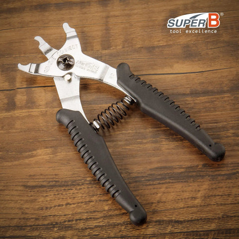 Master Link Pliers For Bikes, 2 In 1 Chain Tool For Quick Link Install And Removal, One Hand Operation, Fits Up To 13 Speed Chains