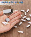 No Sweat Plantation Shutter Repair Kit With Hella Sturdy Spring Loaded Pins and Top Shelf Louver Staples on hand for easy DIY upgrades.