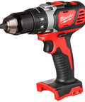 18 Volt Cordless Drill Driver Kit With Two REDLITHIUM Batteries, Half Inch Chuck, Built In LED Light, side view